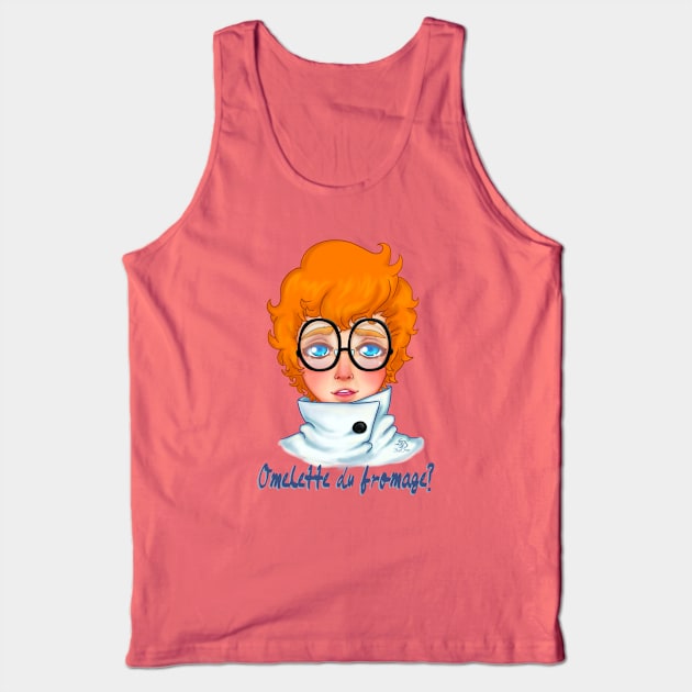 Omelette du fromage Tank Top by 3lue5tar.Fanart.Shop